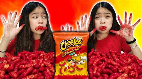 Big Bites Flamin Hot Spicy Cheetos Cheesy Puffs Instant Off