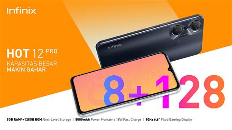Kapasitas Memori Terbaik Di Kelasnya INFINIX HOT Pro Resmi Meluncur Dengan Harga Paling