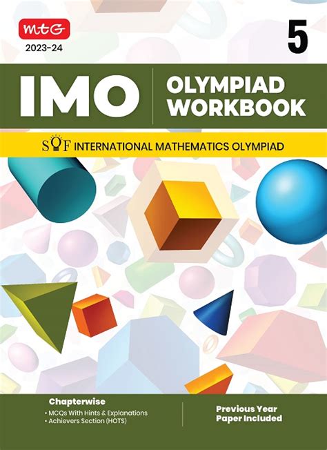 Class 5 International Mathematics Olympiad Work Book Science