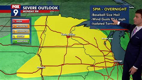 Mn Weather Turning Hot And Steamy Monday Fox 9 Minneapolis St Paul