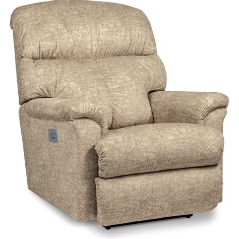 La Z Boy Reed 10u704 Casual Power Rocking Recliner W Headrest And Usb Port Thornton Furniture