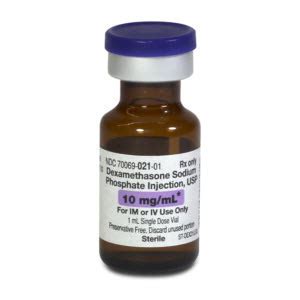 Dexamethasone 10mg ML Vial Bound Tree