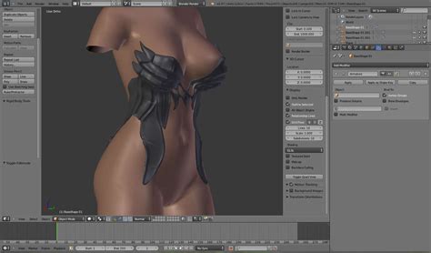 Blender Lingerie Armor Page Skyrim Adult Mods Loverslab