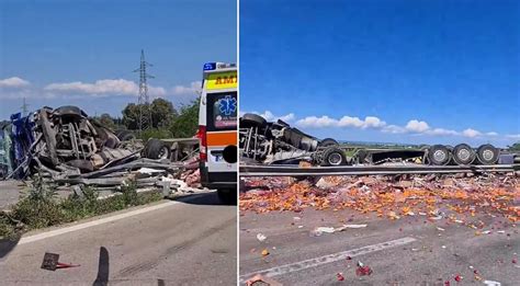 Positano Notizie Auto Contro Tir A Castellaneta Marina Morti Un Uomo