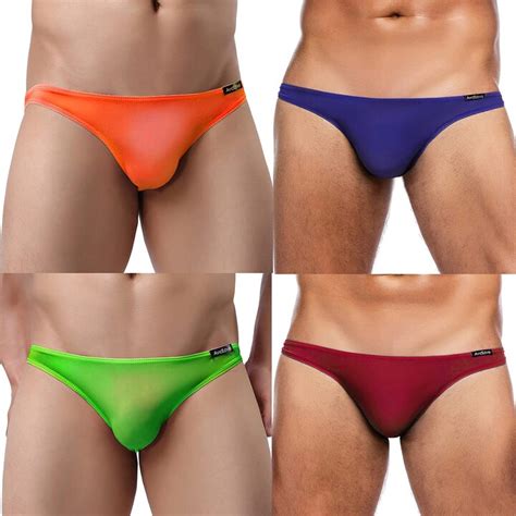 Avidlove Underwear Men S Pack Classic Low Rise Stretchy Hip Briefs Bikini Shopstyle