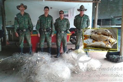 Pma Apreende Pescado E Redes No Rio Abaet Em Mg Portal Pesca Amadora