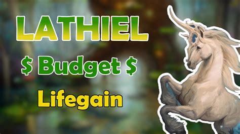 BUDGET LATHIEL LIFEGAIN EDH Deck Tech YouTube