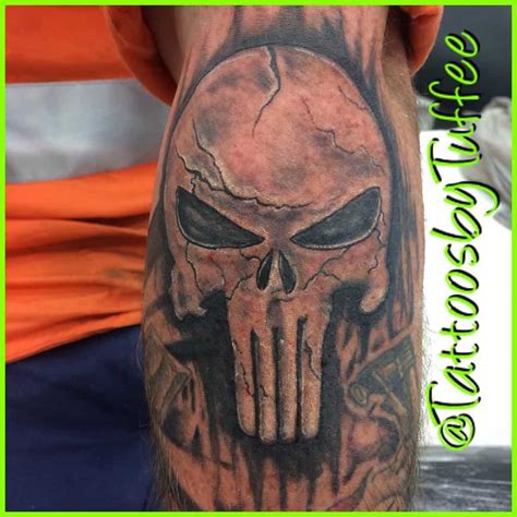 The Punisher Tribal Tattoo