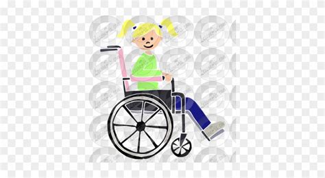 Wheelchair Stencil Wheelchair Free Transparent Png Clipart Images