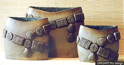 Керамические сосуды - UniqАrt.ru design