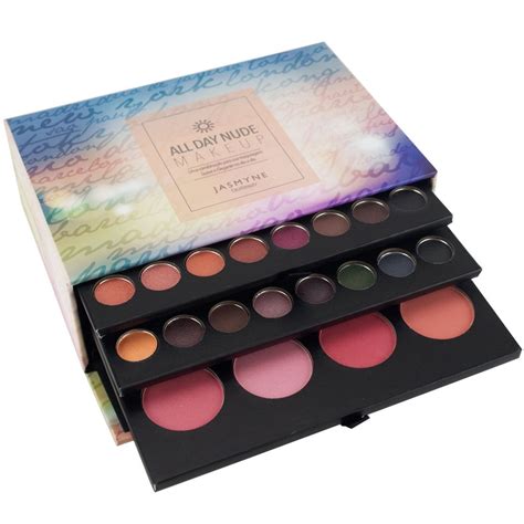 Kit De Maquiagem All Day Nude Jasmyne Em Promo O Ofertas Na Americanas