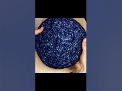 Французское настроение #берет #French knitting - YouTube