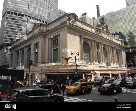 New York Usa 26th July 2017 The Southern And Western Facades Of Grand Central Terminal Train
