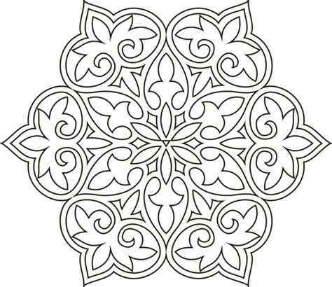 Шаблоны и трафарет узоров для вырезания из бумаги: скачать и распечатать