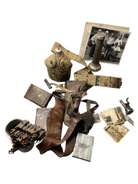 Ww2 Wwii World War Ii Military Artifact War Collection Lot Auction