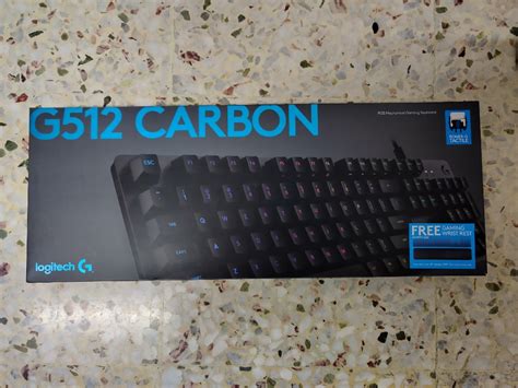 Logitech G512 Carbon (Romer-G Tactile), Computers & Tech, Parts ...