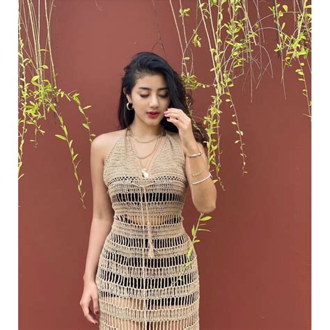 Jual Dress Susu Bikini Rajut Summer Wear Bali Crochet Shopee Indonesia