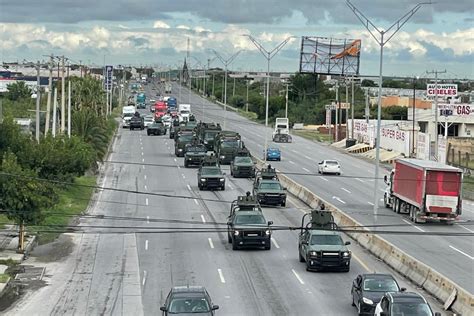 Refuerzan Seguridad En Nuevo Laredo Con 100 Elementos De Fuerzas