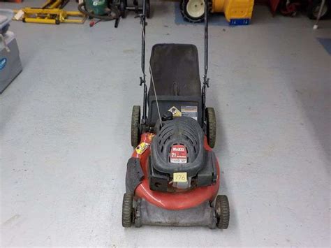 Huskee 21 Push Mower Bagger Ziemer Hilbrands Auctions