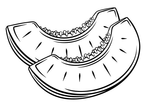 Dibujos Para Colorear De Melones Dibujos Para Colorear De Melones