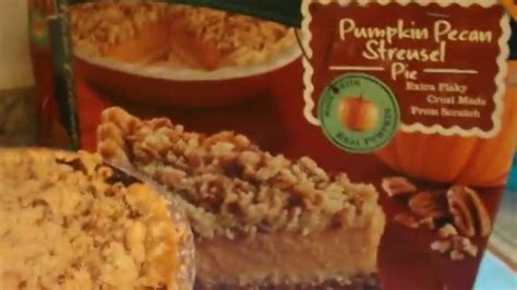 Marie Callender`s Pumpkin Pecan Streusel Pie Youtube