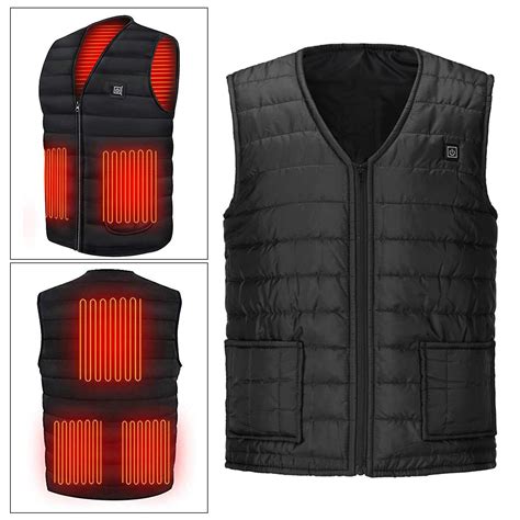 Electric Heated Vest Jacket Men Women USB Warm Up – Vicedeal