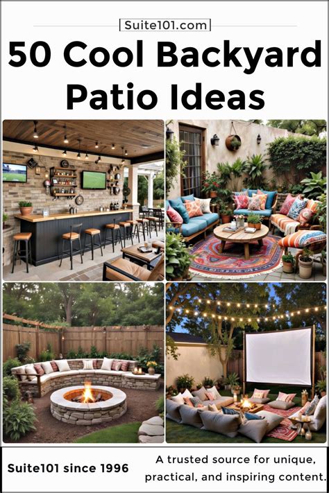 backyard patio ideas  ultimate outdoor enjoyment