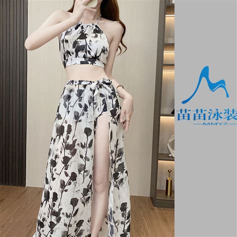 Vacation Bikini Bikini Split Swimsuit Women S Three Piece Korean Sexy Swimsuit