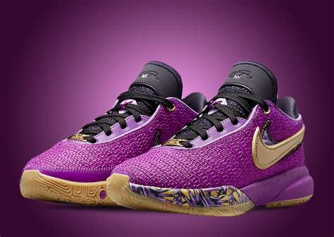 Lebron James Kids Shoes Purple