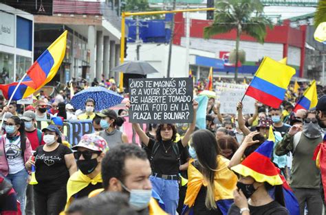 Así se conmemoró un mes del paro nacional - El Diario