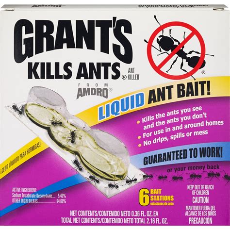 how to open liquid ant bait
