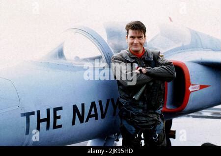 Hot Shots Charlie Sheen Stock Photo Alamy