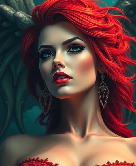 Bbw Red Hair Image Free AI Generator Makepix