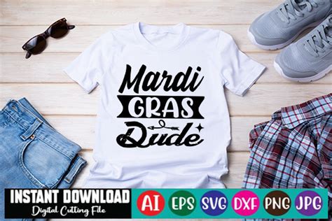 Mardi Gras Dude Graphic By Print Svg Store · Creative Fabrica