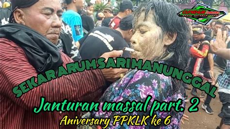 Janturan Massal Part Sekar Arum Sari Manunggal Group Youtube