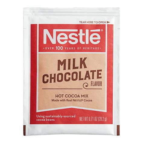 Nestle Milk Chocolate Hot Cocoa Mix Packet 60 Box