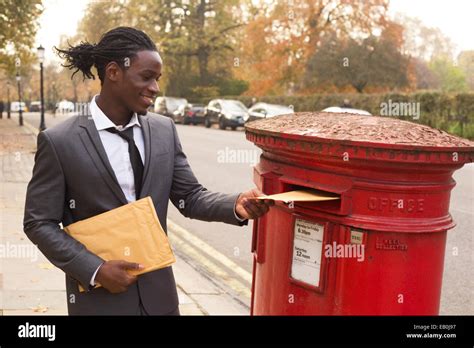 person posting letters  res stock photography  images alamy
