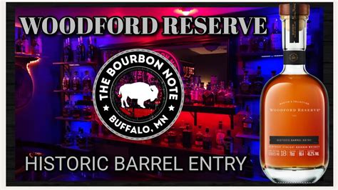 Woodford Reserve Historic Barrel Entry Youtube