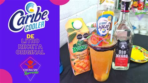 CARIBE COOLER PREPARADAS RECETA Bebidas YouTube