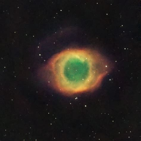 Helix Nebula With The Seestar S50 Focal World