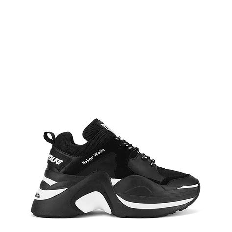 Naked Wolfe Track Women Chunky Trainers Flannels