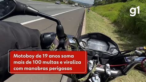 V Deo Motoboy Mais De Multas Viraliza Infra Es E Manobras