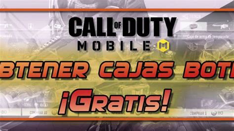 Call Of Duty Mobile C Mo Conseguir Cajas De N Gratis