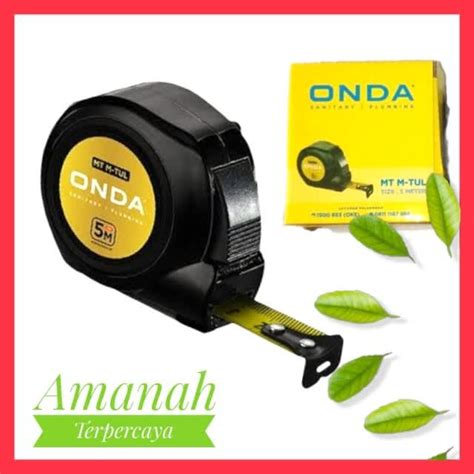 Meteran 5m Otomatis Onda Mt M Tul Meteran Onda 5 Meter Lazada Indonesia