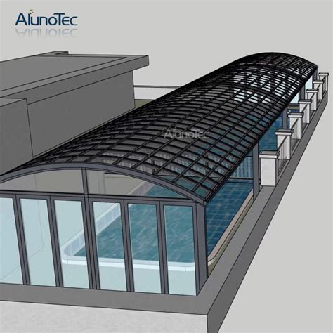 Alunotec Customized Polycarbonate Solid Roof Outdoor Canopy Balcony