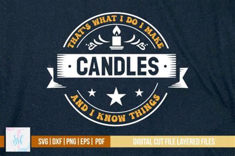 Candles Svg Design Graphic By Svgstudiodesignfiles · Creative Fabrica