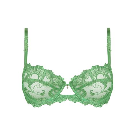 Lise Charmel Lingerie Dressing Floral Balconnet BH Groen ACC3088 Italian Design Fashion Beauty