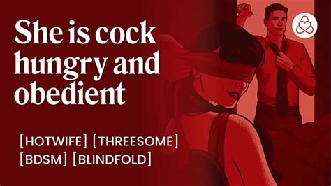 Suprising My Wife With A Dp Amateur Wife Sharing With My Friend Blindfolded Wife Swallows