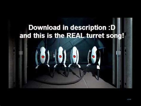 Portal Cara Mia Addio Turret Song Full Version Hd Youtube