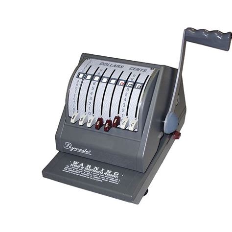 paymaster check writer machine manual checkwriter machine sgi